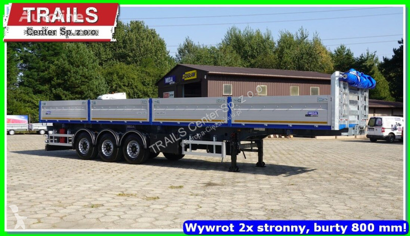 Semiremorca Mega 29 m³ / 12.600 m. 2 x side...