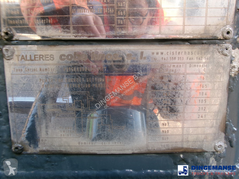 Semiremorca Cobo Fuel tank alu 44.7 m3 / 6 comp...