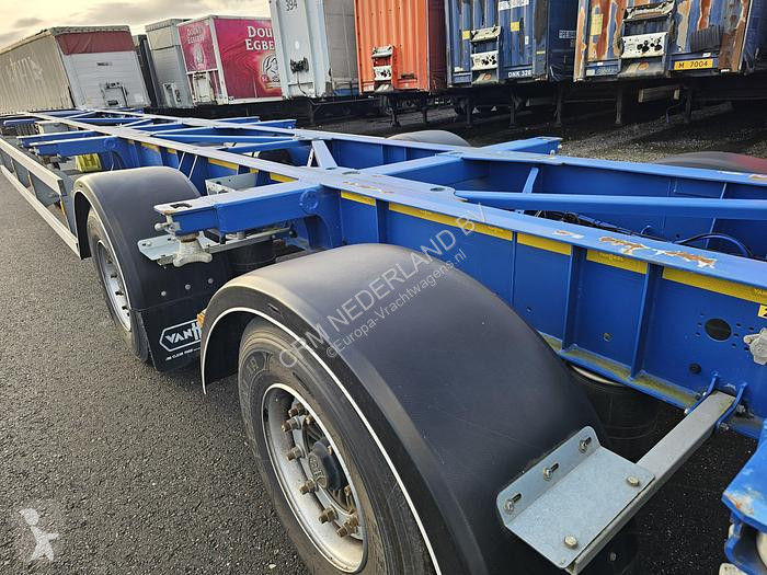 Semitrailer Van Hool A2C001 container CHASSIS...