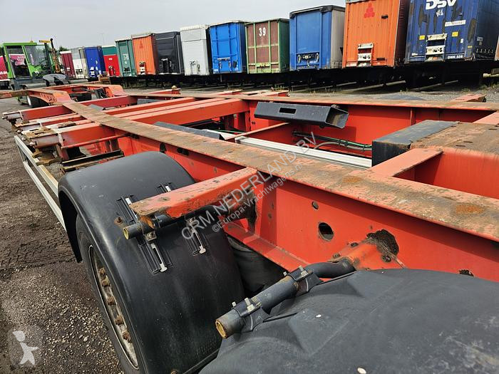 نصف مقطورة Krone sd |container chassis 40 ft |...
