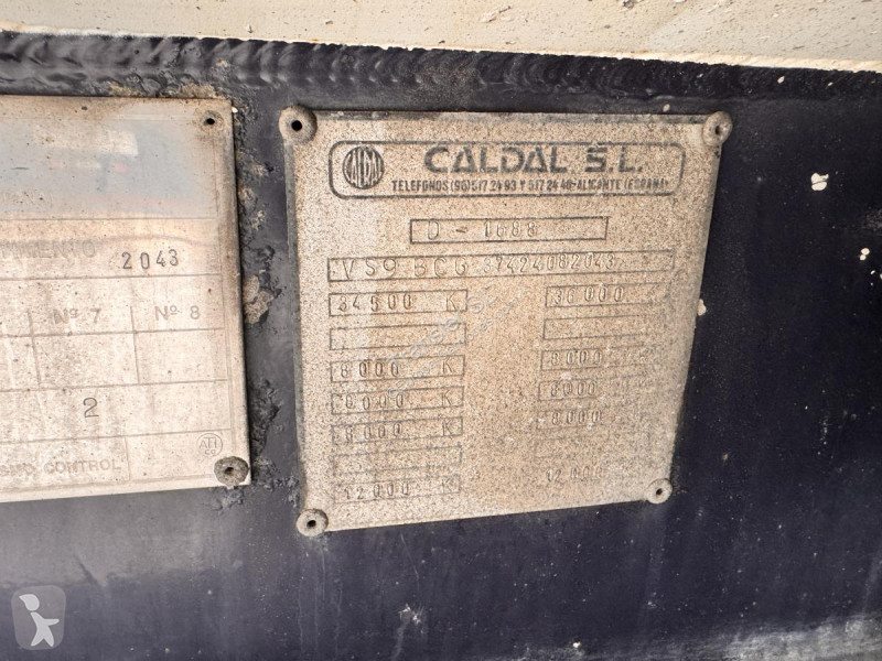 Oplegger Caldal  BCG-37-R/N