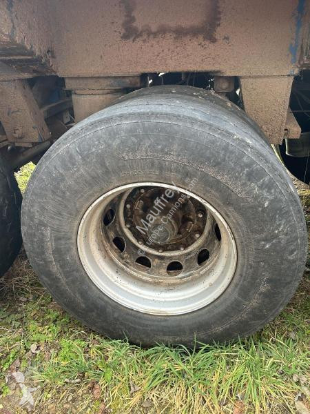 Semitrailer Diebolt  grue avec grappin rotatif