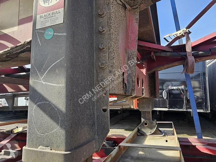 Sættevogn  40/45 ft container chassis bpw drum...