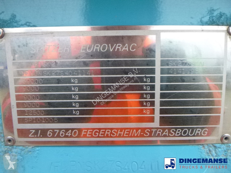 Semiremorca Spitzer Powder tank alu 63 m3...