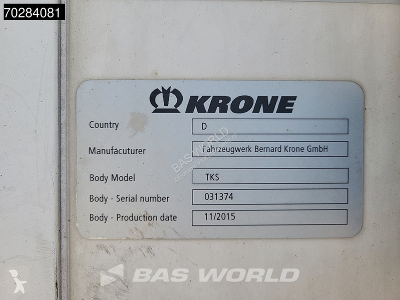 Semirimorchio Krone 3 axles TÜV 01-26...