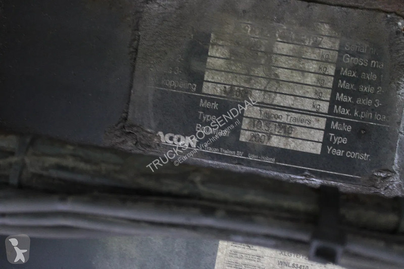 Semiremorca Tracon Uden + CARRIER VECTOR 1850...