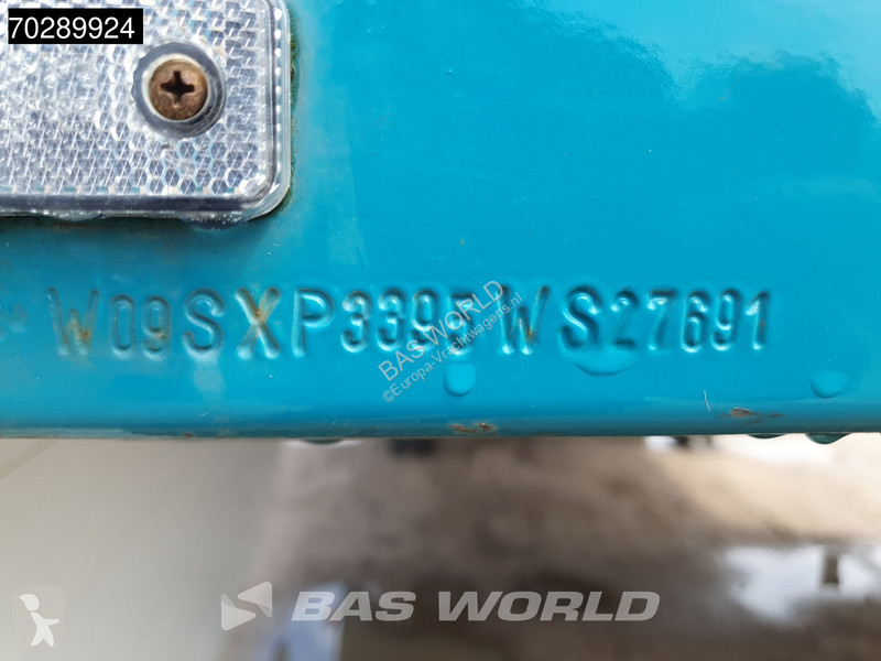 Semitrailer  S12/27P2-13,2KR Crane HIAB R165-F3...