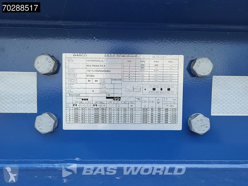 Semitrailer Faymonville F-S47-2GXX More axles...