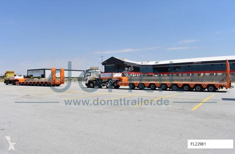 Semiremorca Donat 8 axle lowbed with hydraulic...