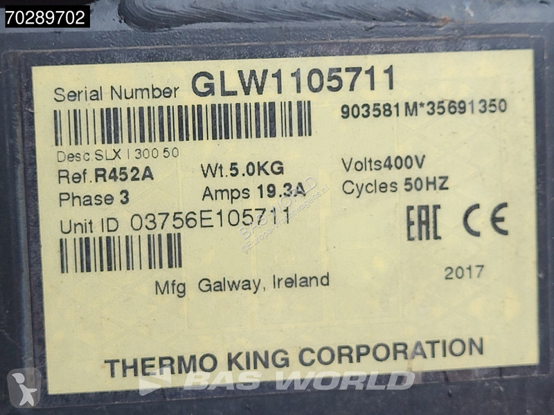 Semitrailer Chereau Thermo King SLXi 300 3...