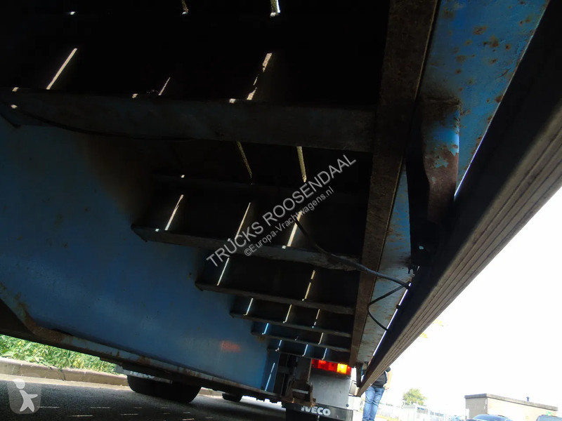 Semiremorca MOL + ramps + 3x axle + steering
