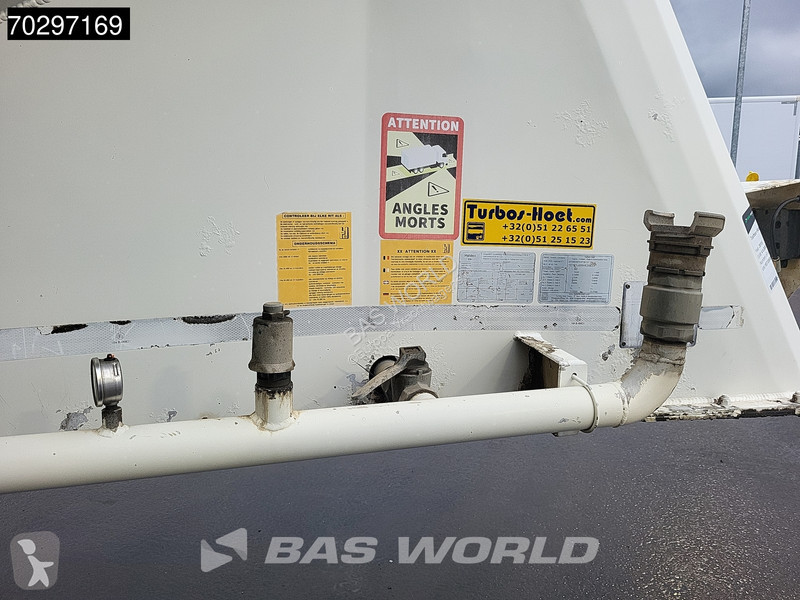 Semi remorque  SVM 39000L Liftachse Cement
