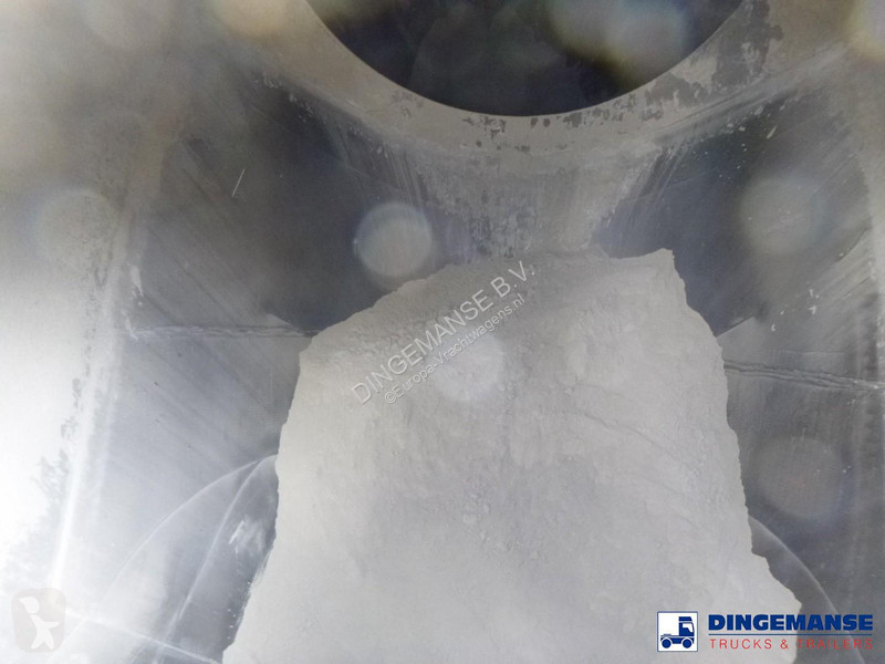 نصف مقطورة Feldbinder Powder tank alu 40 m3 / 1...