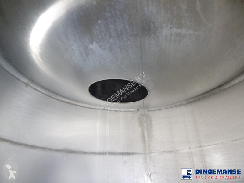 Félpótkocsi  Chemical tank inox 37.5 m3 / 1...