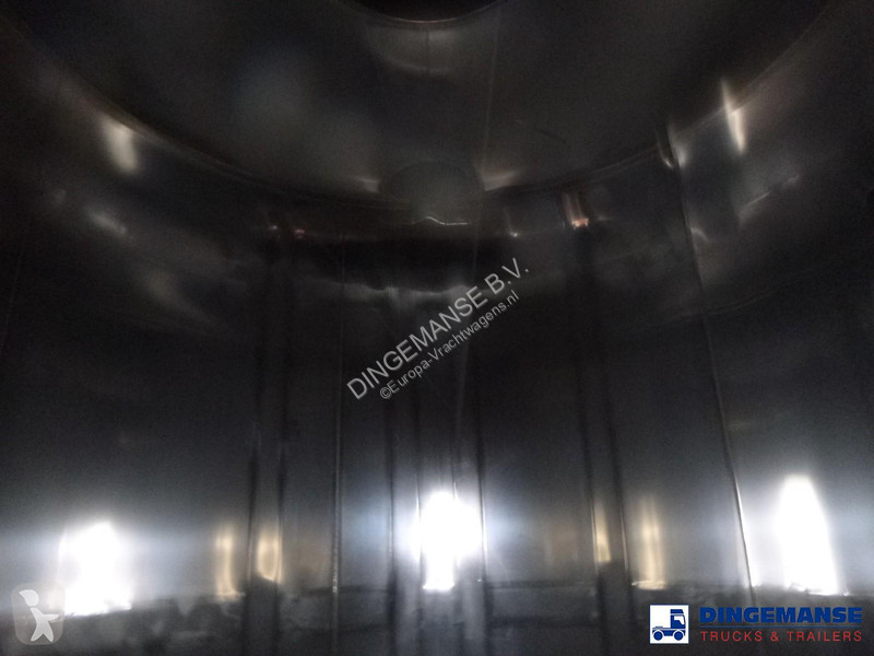 نصف مقطورة Van Hool Food tank inox 62 m3 / 3 comp