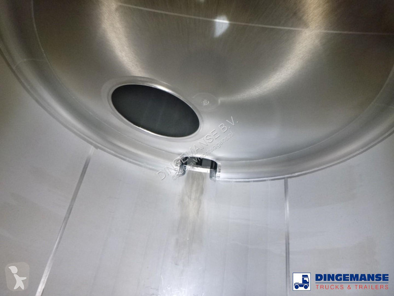 نصف مقطورة Parcisa Chemical tank inox L4BH 37.5...