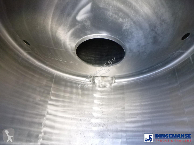 نصف مقطورة LAG Chemical tank inox 37.5 m3 / 1 comp