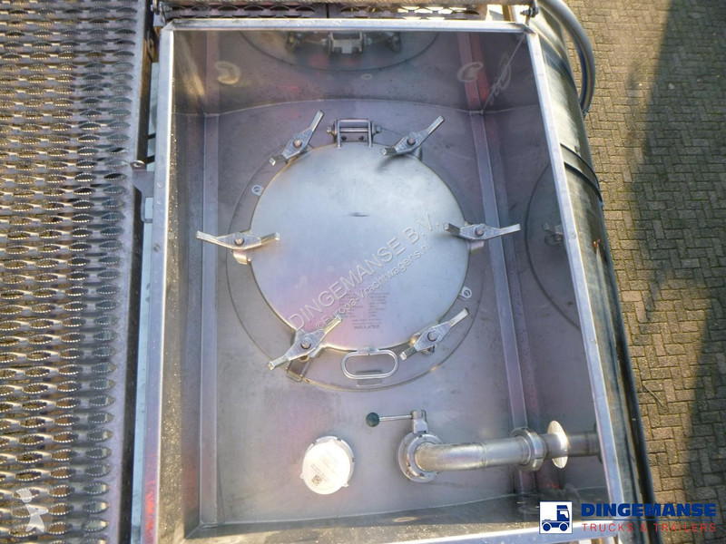 نصف مقطورة LAG Food tank inox 32m3 / 3 comp +...