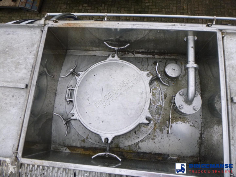 نصف مقطورة Burg Chemical tank inox L4BH 30 m3 /...