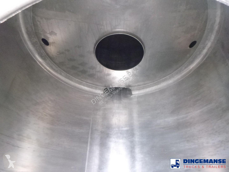 نصف مقطورة Burg Chemical tank inox L4BH 30 m3 /...