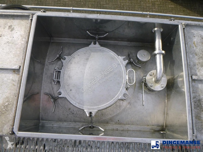 نصف مقطورة Burg Chemical tank inox L4BH 32.5 m3...