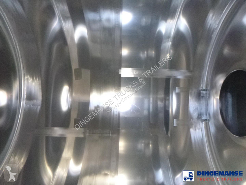 نصف مقطورة Burg Food / chemical tank inox L4BH...