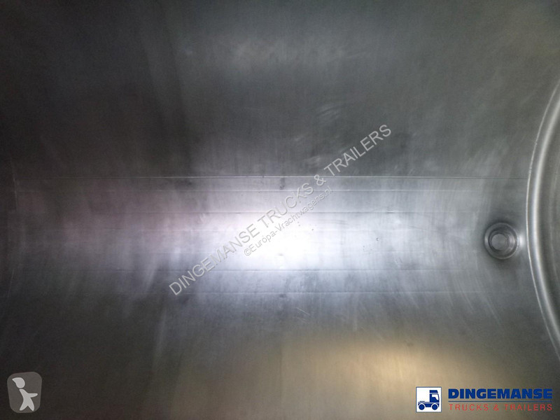 نصف مقطورة Burg Chemical tank inox L4BH 32.5 m3...