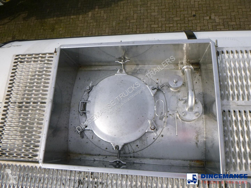 نصف مقطورة Burg Chemical tank inox L4BH 32.5 m3...