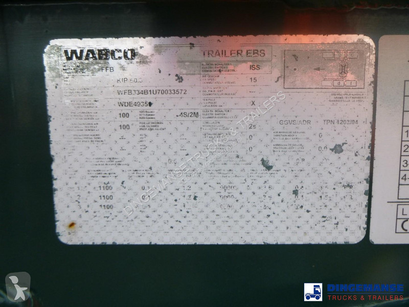 Oplegger Feldbinder Powder tank alu 60 m3...