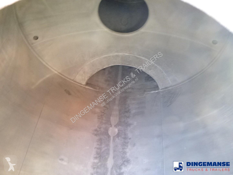 Félpótkocsi Magyar Chemical tank inox L4BH 33.3...