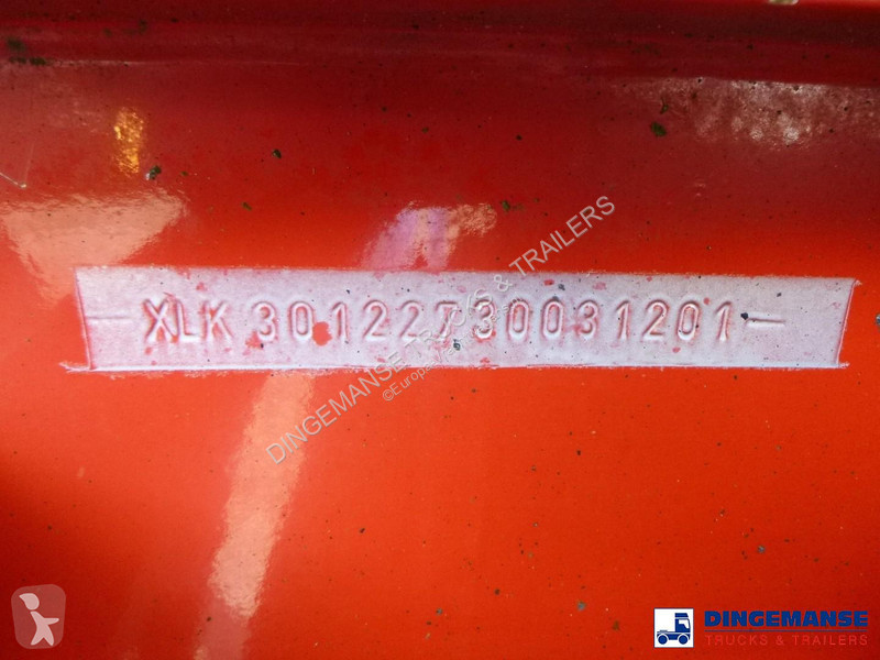 نصف مقطورة Burg Chemical tank inox L4BH 22.5 m3...
