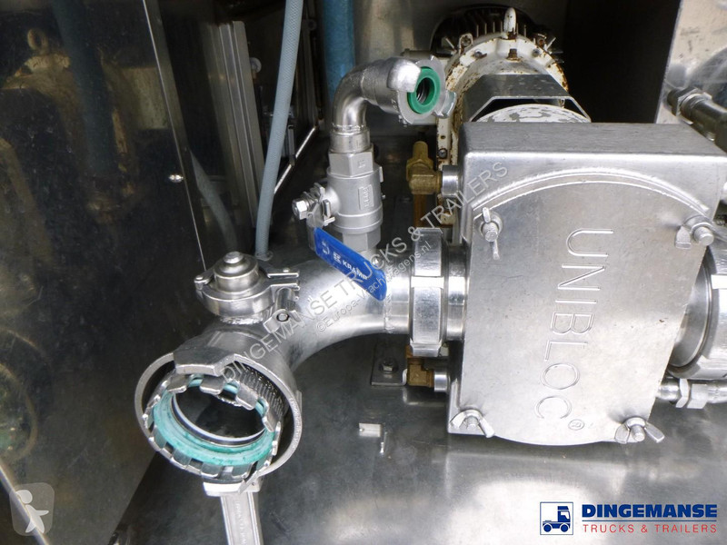 نصف مقطورة Van Hool Food tank inox 36 m3 / 4...