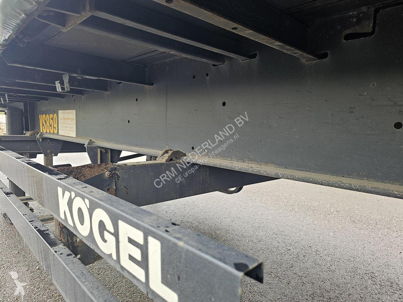 نصف مقطورة Kögel SN 24 -SLIDING ROOF- COIL -...