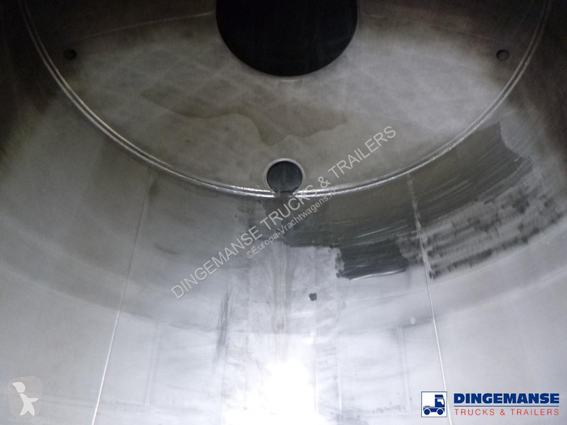 Oplegger Magyar Chemical tank inox L4BH 32.5 m3...