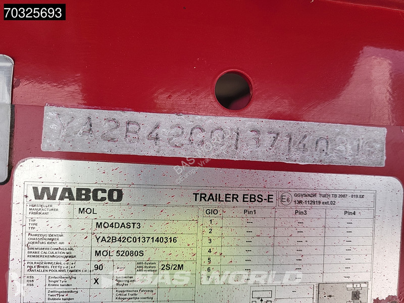 نصف مقطورة MOL MO4DAST3 APK 04/27 ALU