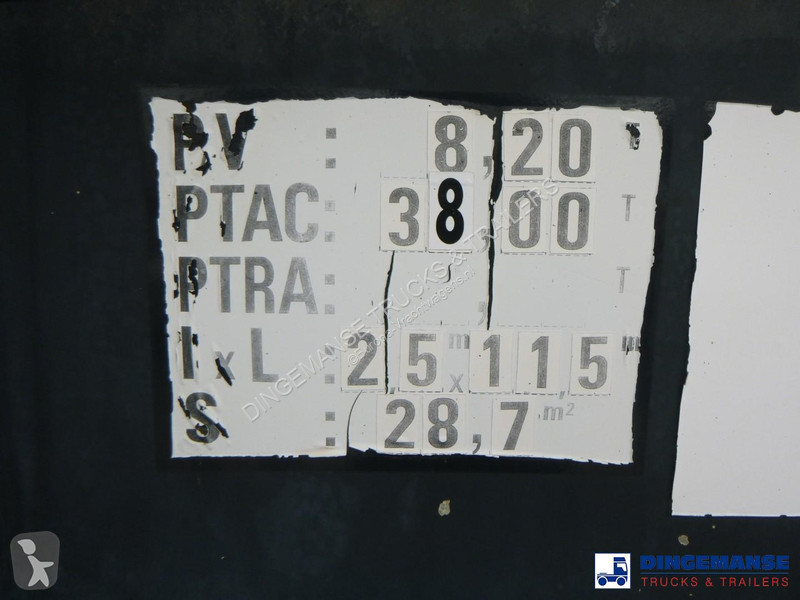 Semi remorque Magyar Chemical tank inox 33 m3 /...