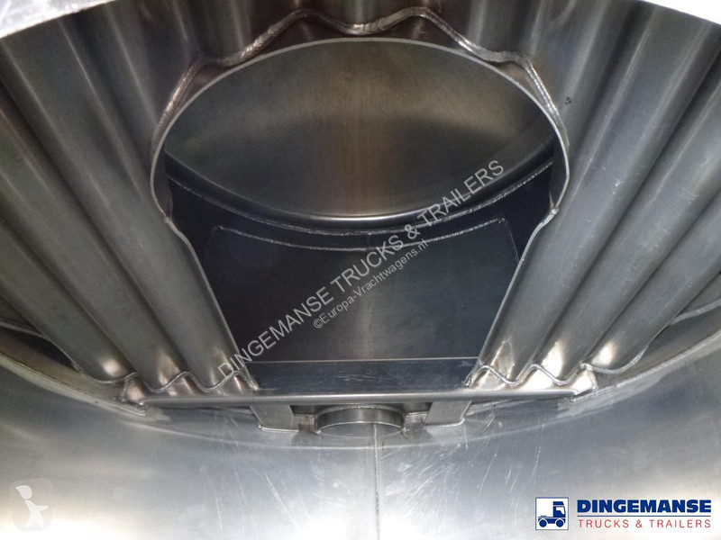 نصف مقطورة Trailor Fuel / oil tank alu 39.9 m3...