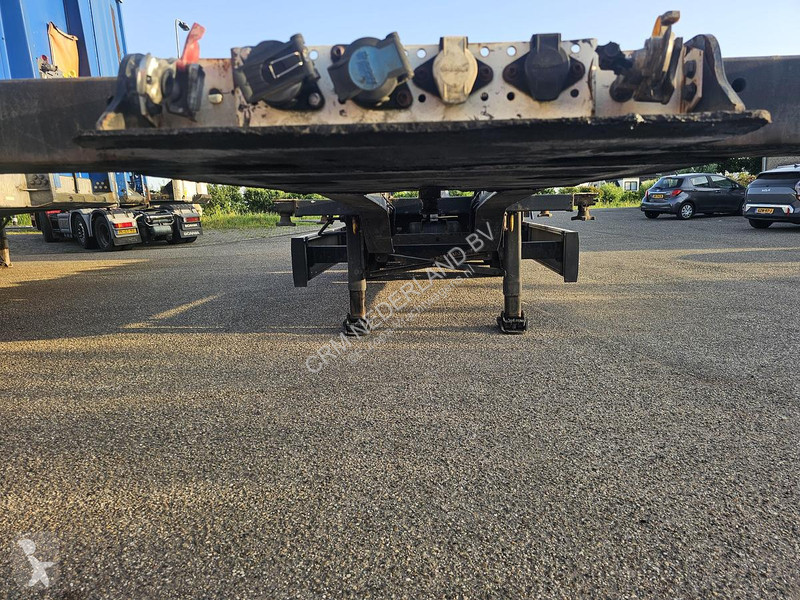 نصف مقطورة Krone / REAR SLIDER / DUTCH CHASSIS...