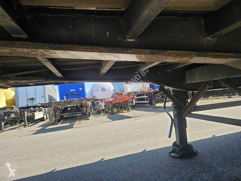 نصف مقطورة Pacton T3 001 /3 axle curtainsider...