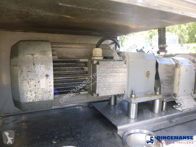 نصف مقطورة Van Hool Food tank inox 28.5 m3 / 3...