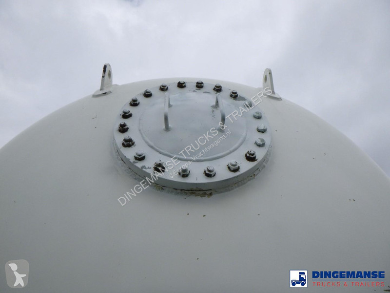 Oplegger  Gas tank steel 46.9 m3 / 1 comp + pump