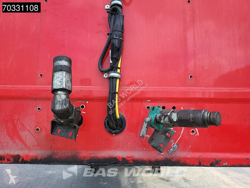 نصف مقطورة Knapen K600 Side Doors 10MM Lift Axle