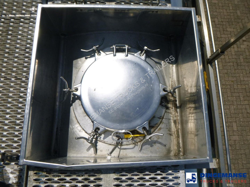 Semi remorque Feldbinder Chemical tank inox 30...