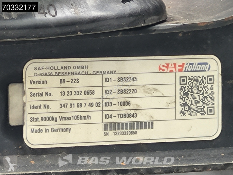 نصف مقطورة Orthaus CGS (Euro Slider 500) 3...