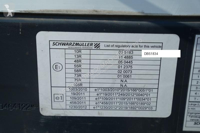 نصف مقطورة Schwarzmüller STANDARD / PALECIARA