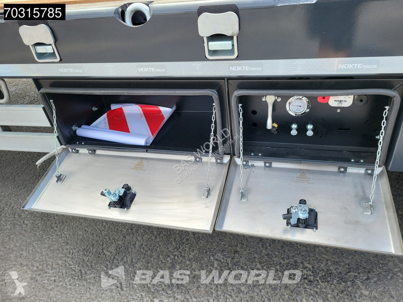 نصف مقطورة  NKTL4 NEW Lift + 2xSteering Axle Ramps