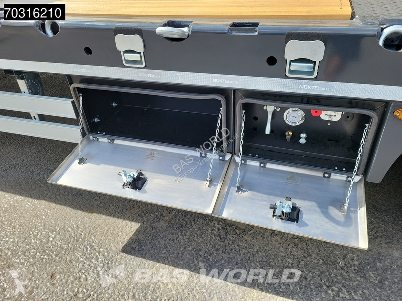 نصف مقطورة  NKTL3 NEW Lift + Steering Axle Ramps