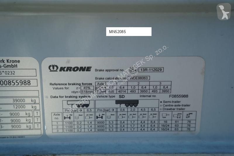 Напівпричіп Krone