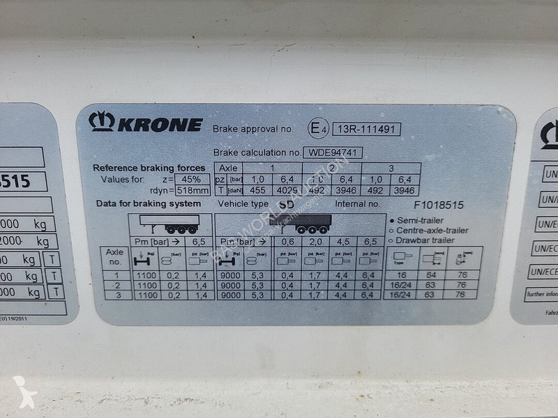 Semiremorca Krone