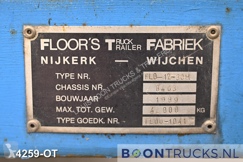 Полуприцеп Floor FLO- 12 -30H PLATEAU TRAILER |...